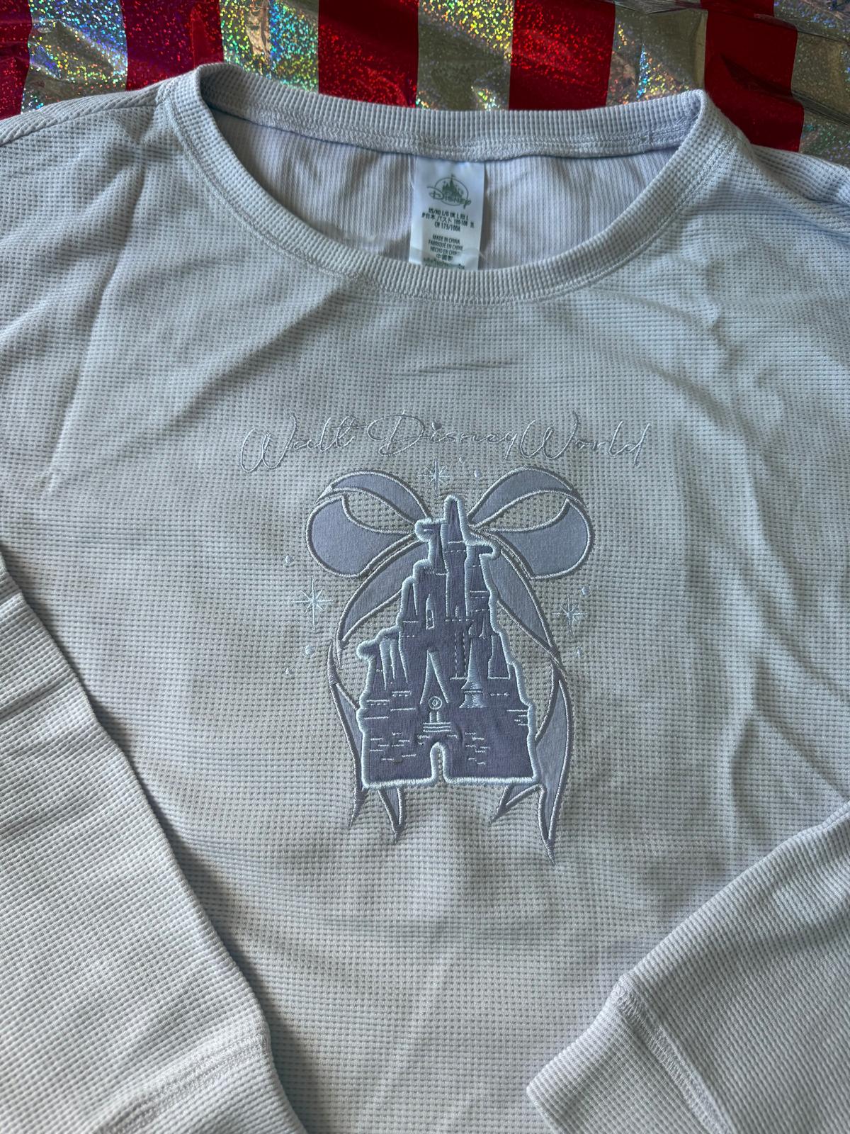 Disney Lilac Long Sleeve Top Womens - LARGE