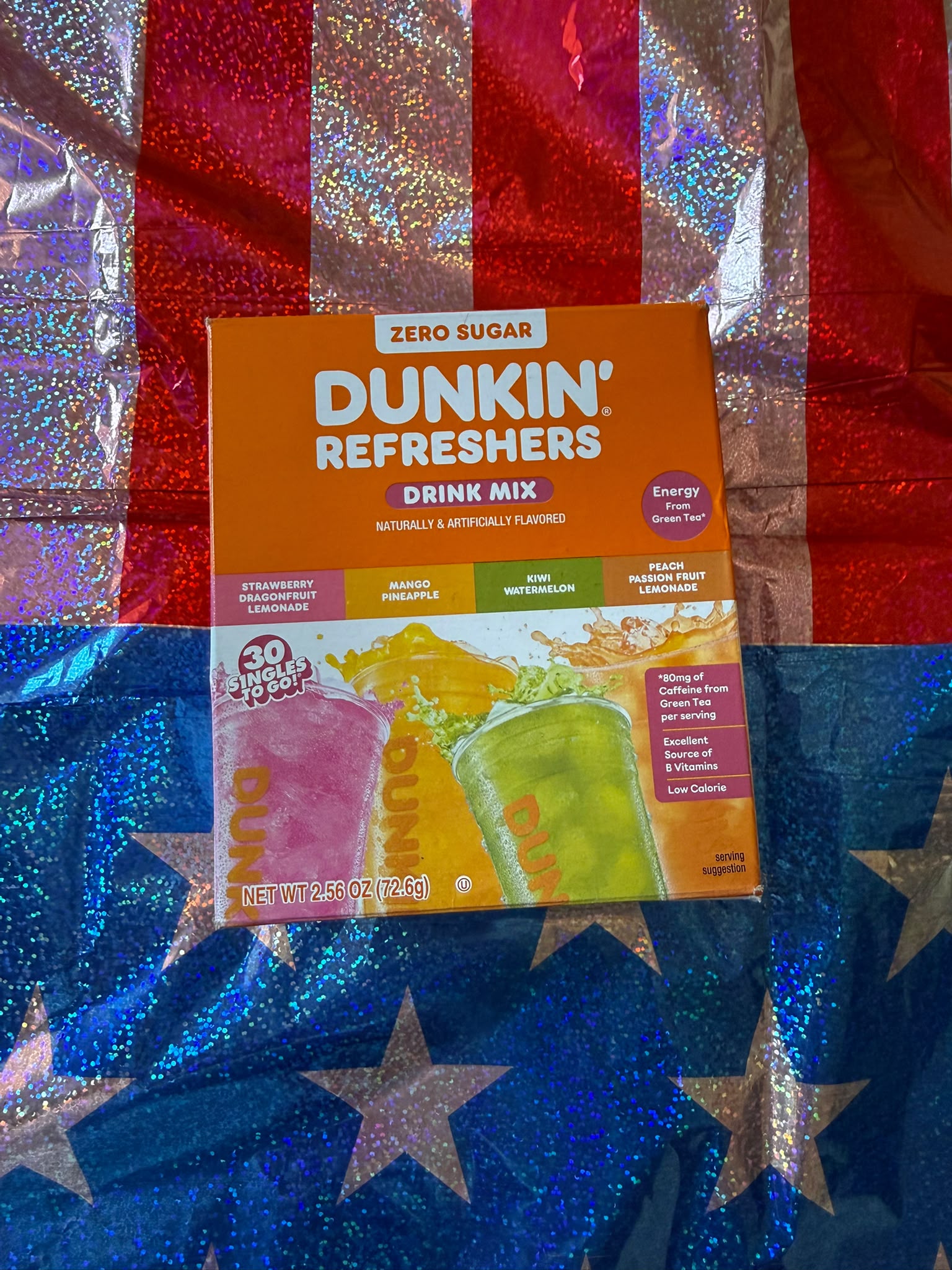 Dunkin Refresher Drink Mixes