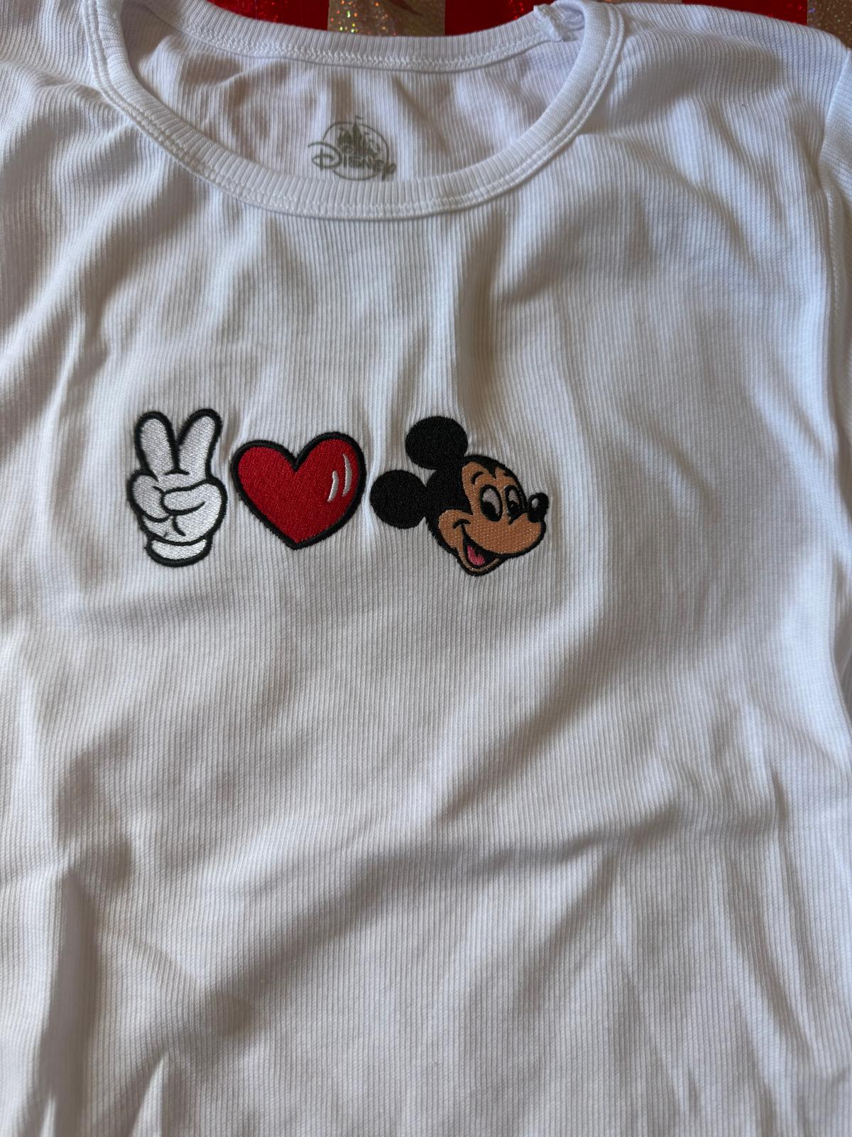 Disney Mickey T Shirt - Womens Large