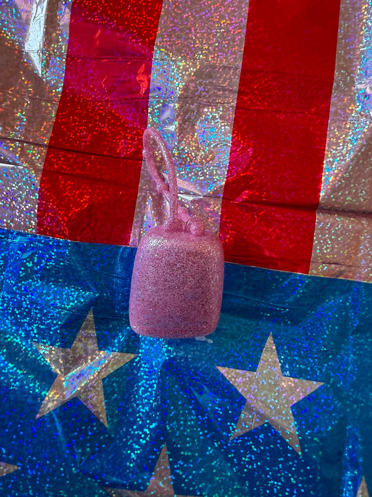 Bath & Bodyworks Antibac Holder - Pink Glitter