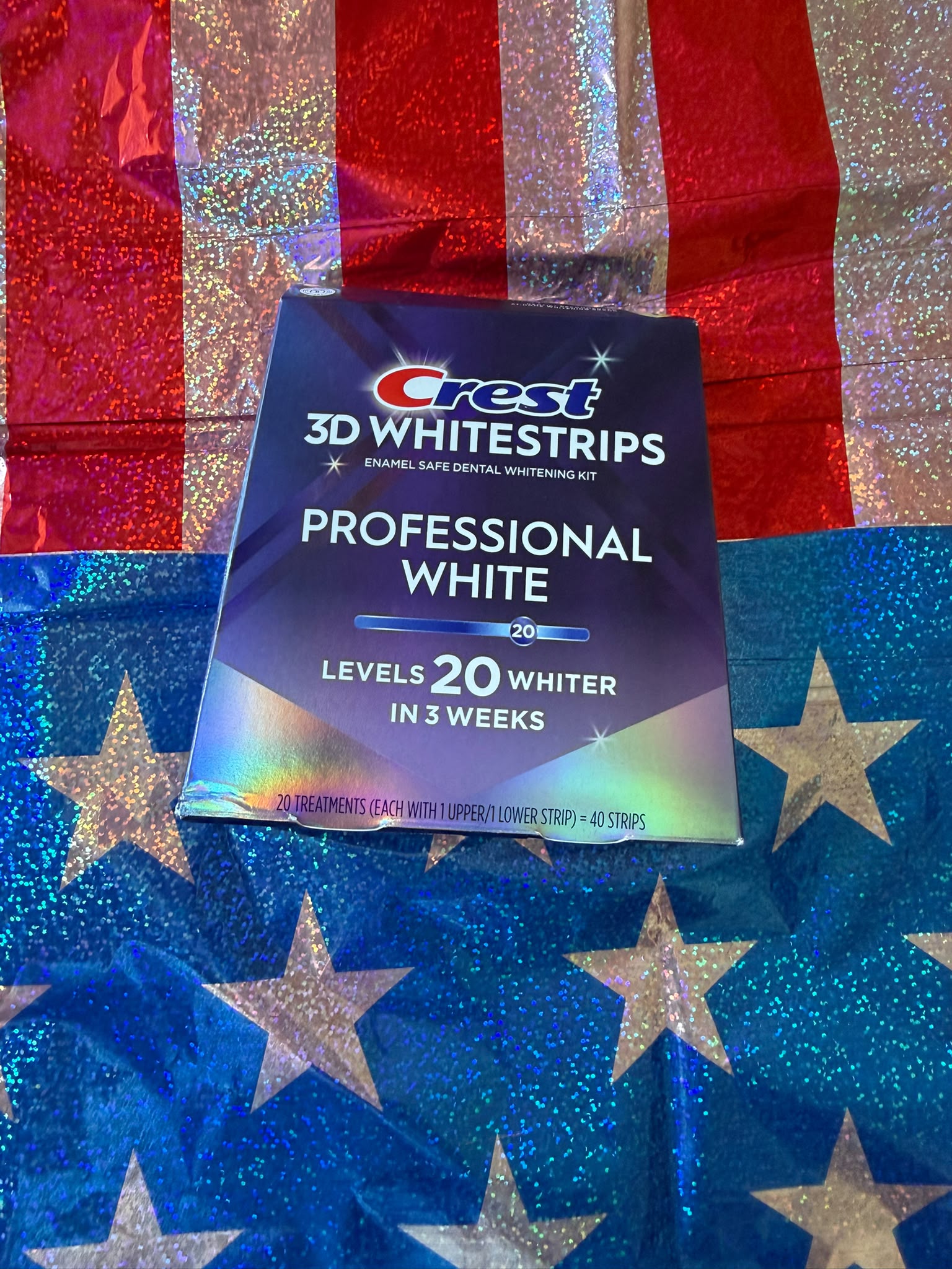 Crest Professional White Strips - 20 Treatments