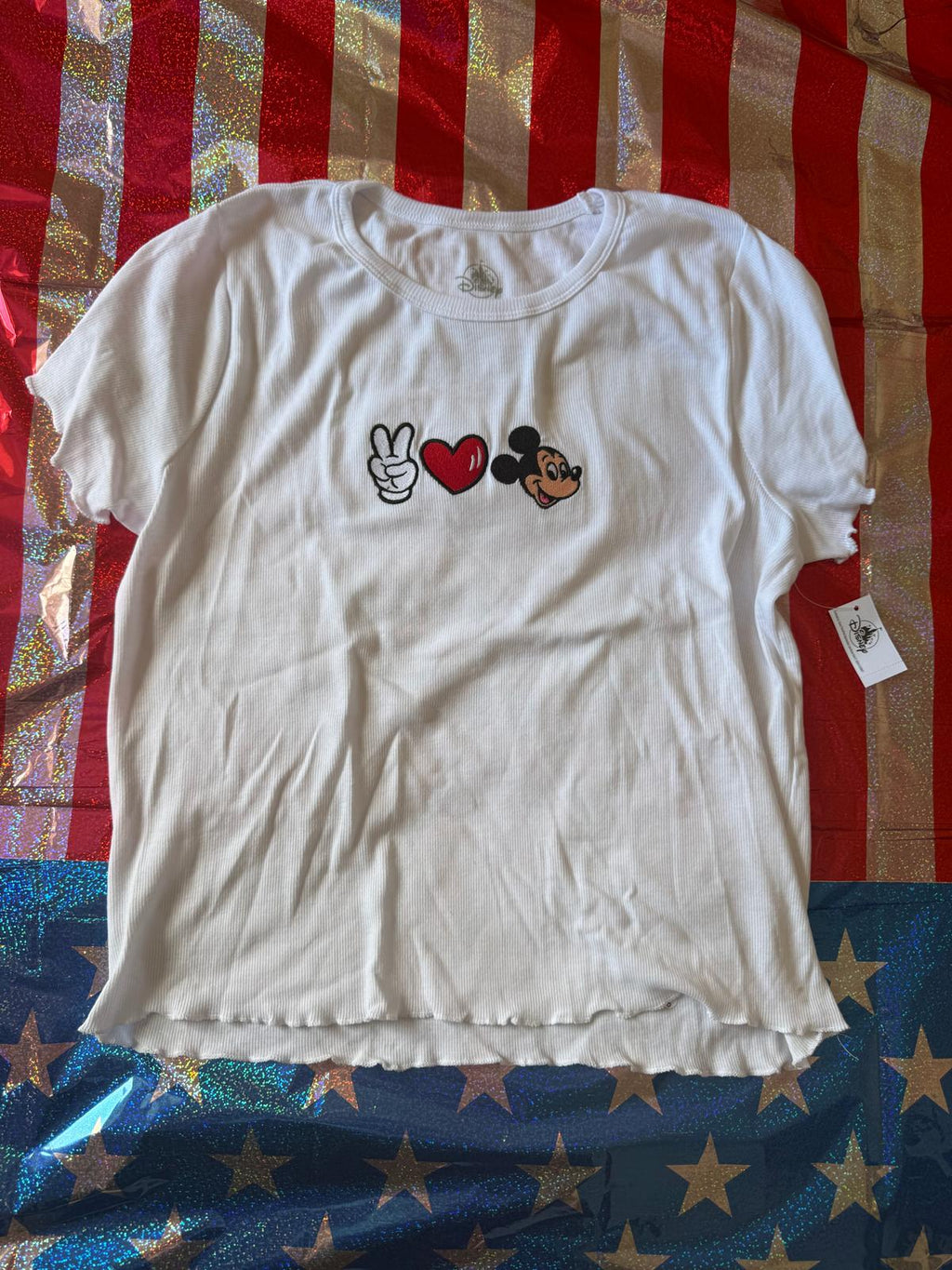 Disney Mickey T Shirt - Womens Large