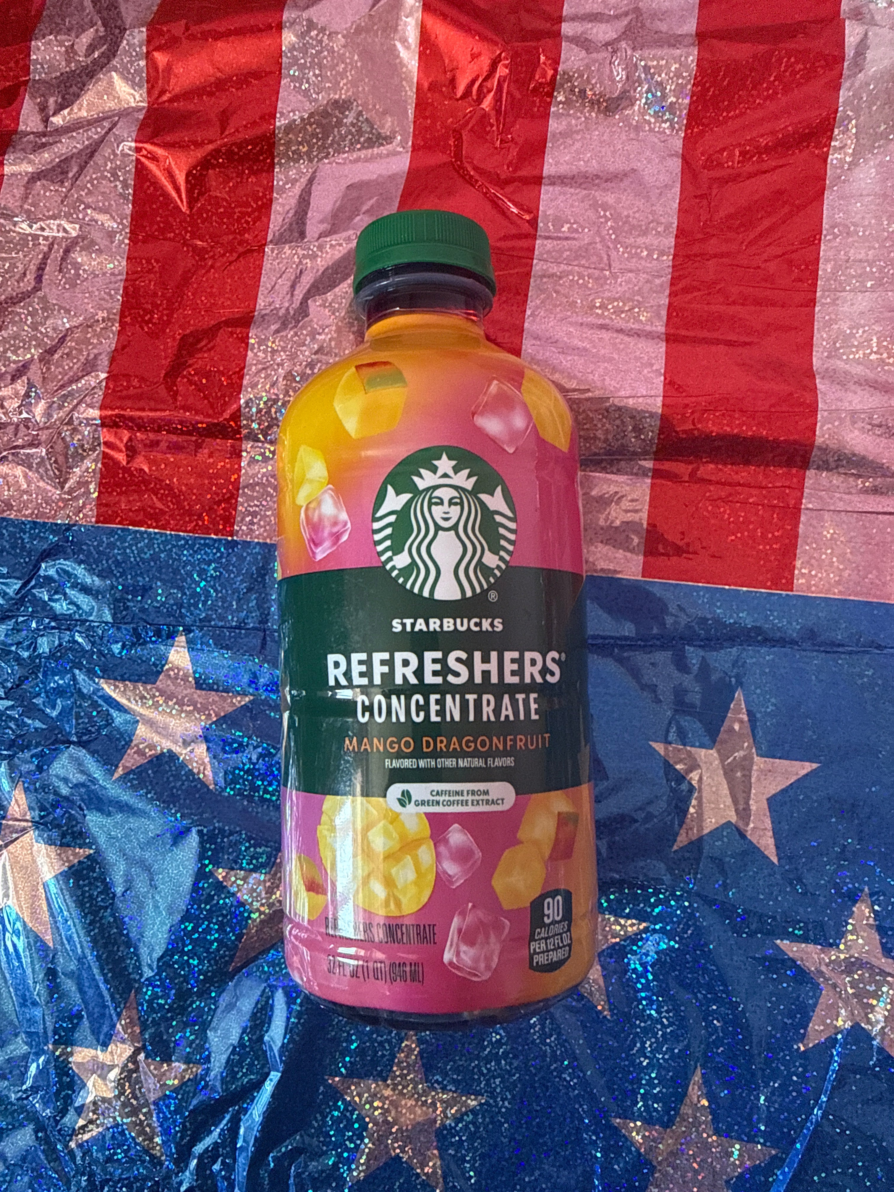 Starbucks refresher concentrate - mango & dragonfruit
