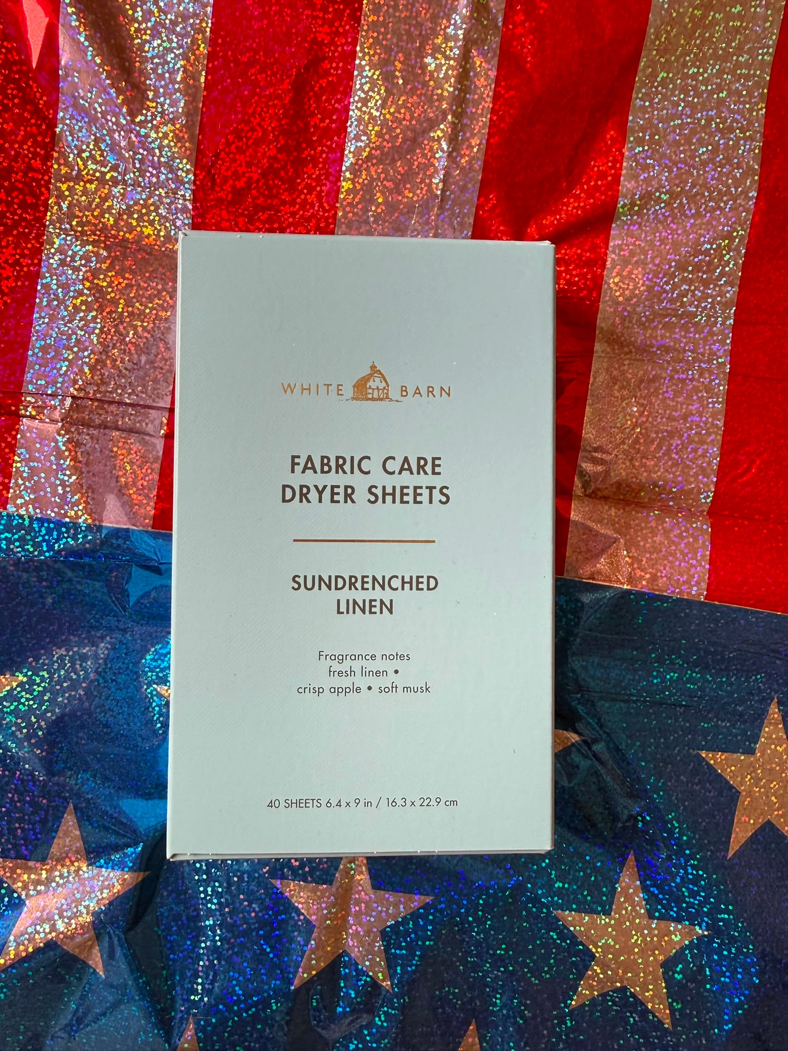 Bath & Bodyworks Fabric Care Dryer Sheets - Sundrenched Linen