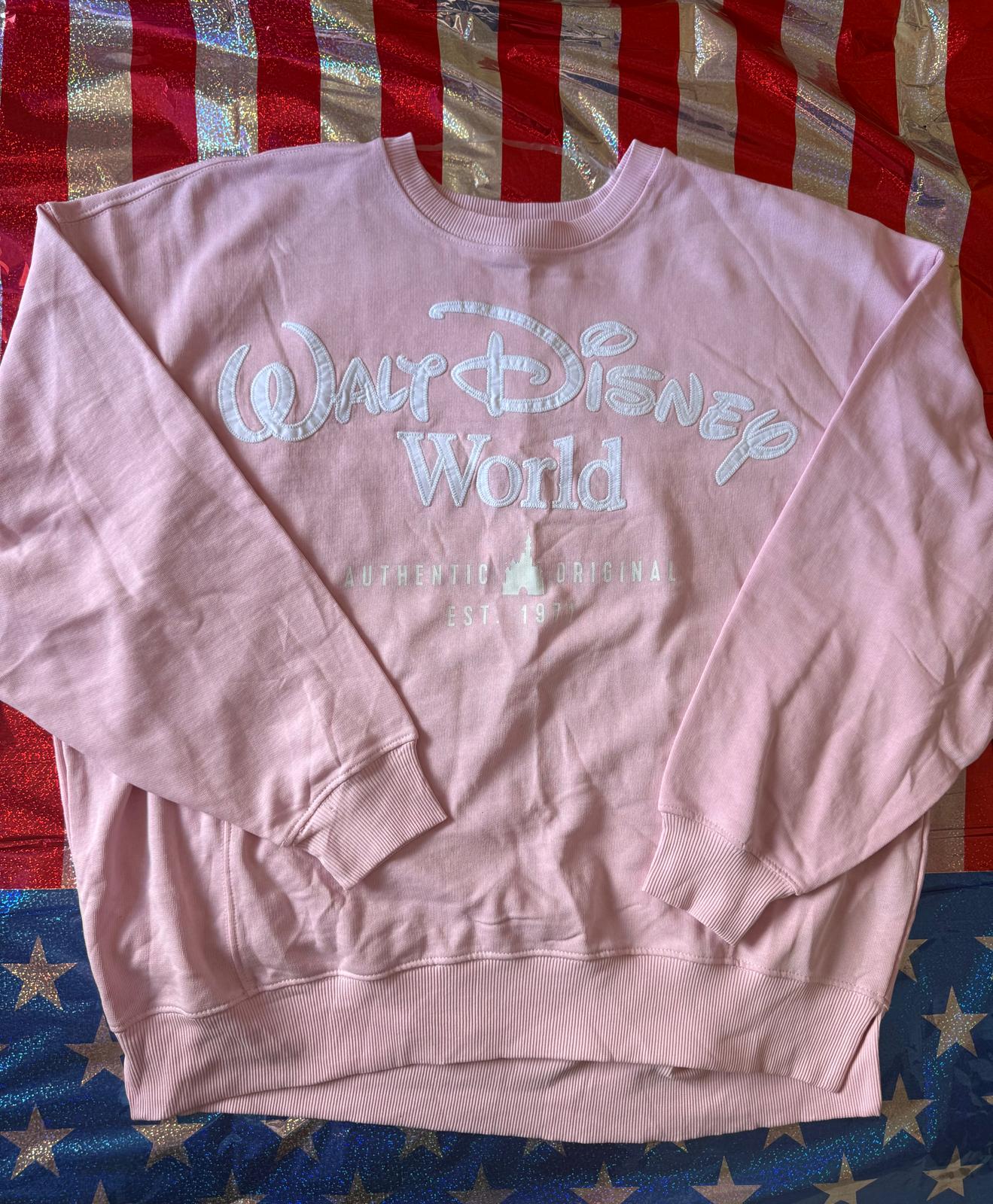 Disney Walt Disney World Sweatshirt - Pink - XL